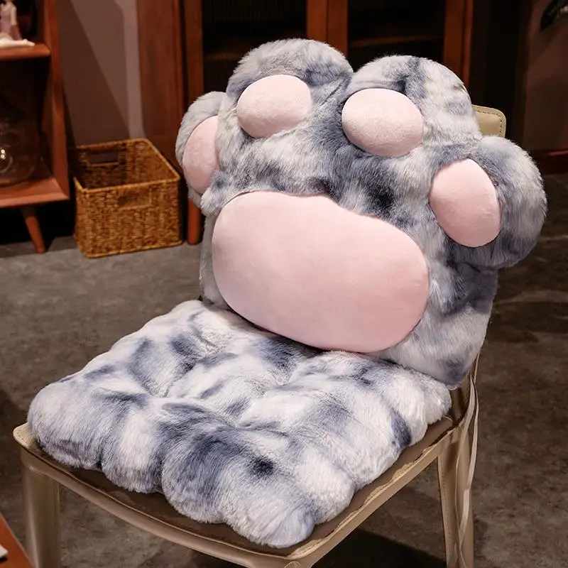 Cozy Cat Paw Plush Seat Pillow - Image 8