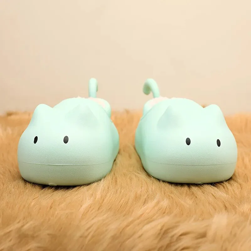 Cozy Cat Winter Kids Plush Shoe - Image 6