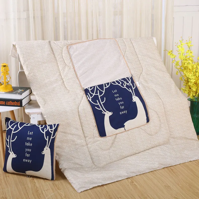 Cozy Convertible Pillow Quilt Combo Blanket - Image 11