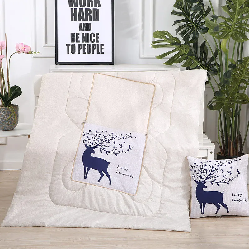 Cozy Convertible Pillow Quilt Combo Blanket - Image 14