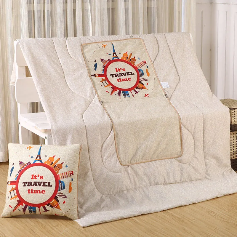 Cozy Convertible Pillow Quilt Combo Blanket - Image 6