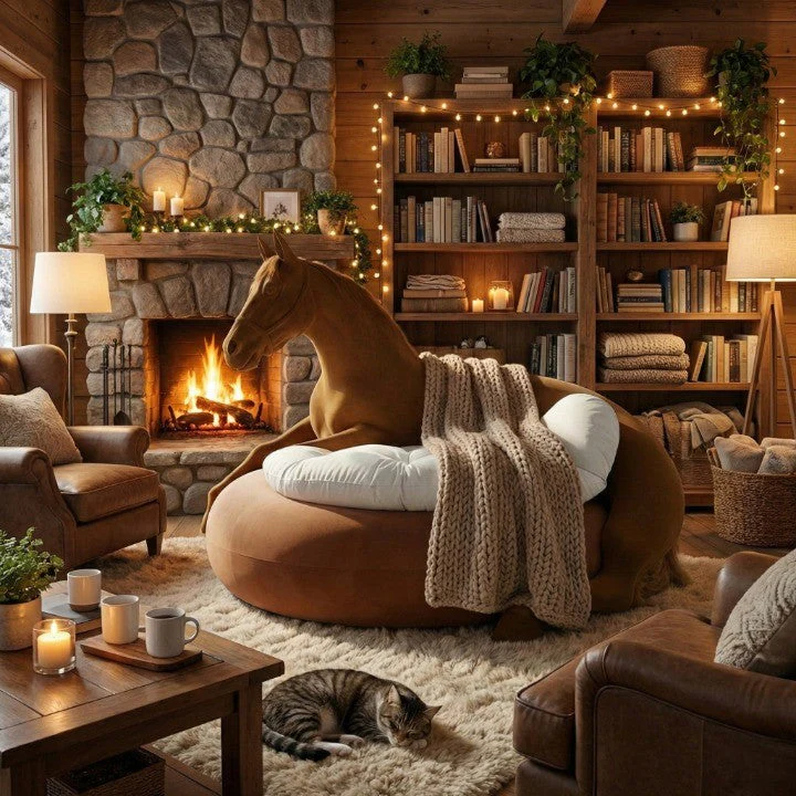Cozy Horse Relaxation Sofa Chair - Image 2
