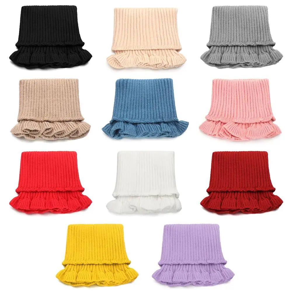 Cozy Knit Detachable Turtleneck Collar Scarf - Image 10