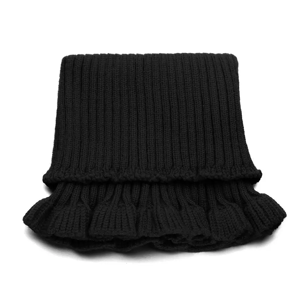 Cozy Knit Detachable Turtleneck Collar Scarf - Image 11