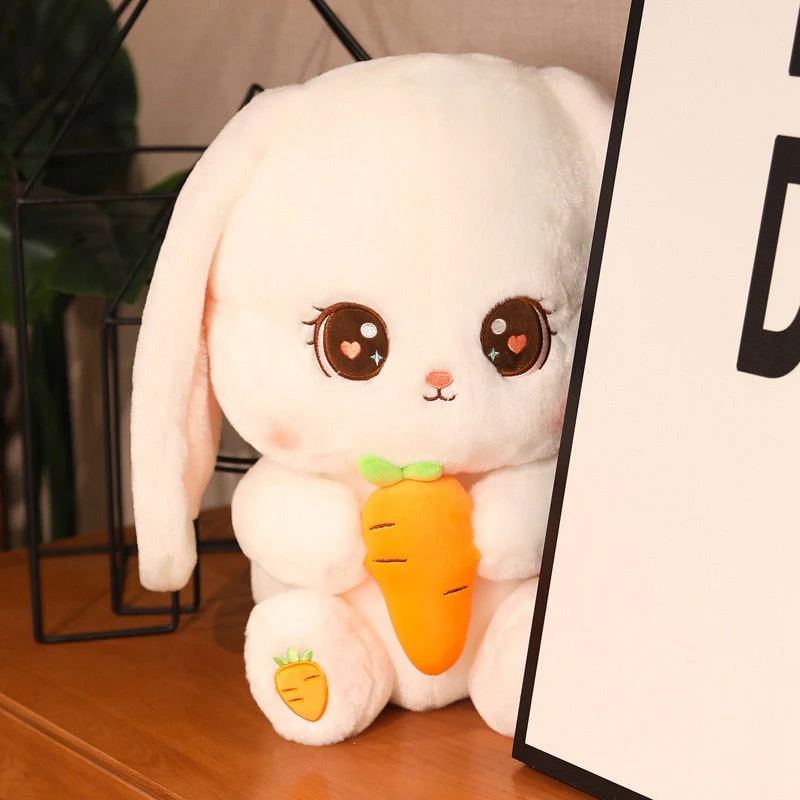 Cozy Long Ears Rabbit Plush Pillow - Image 3
