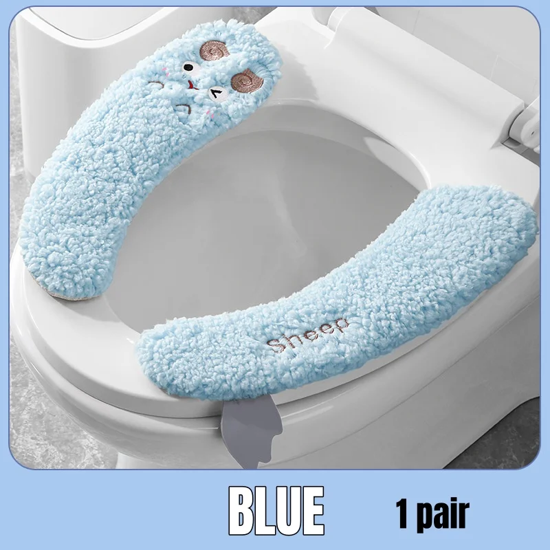 Cozy Plush Warm Toilet Seat Cover - Image 7