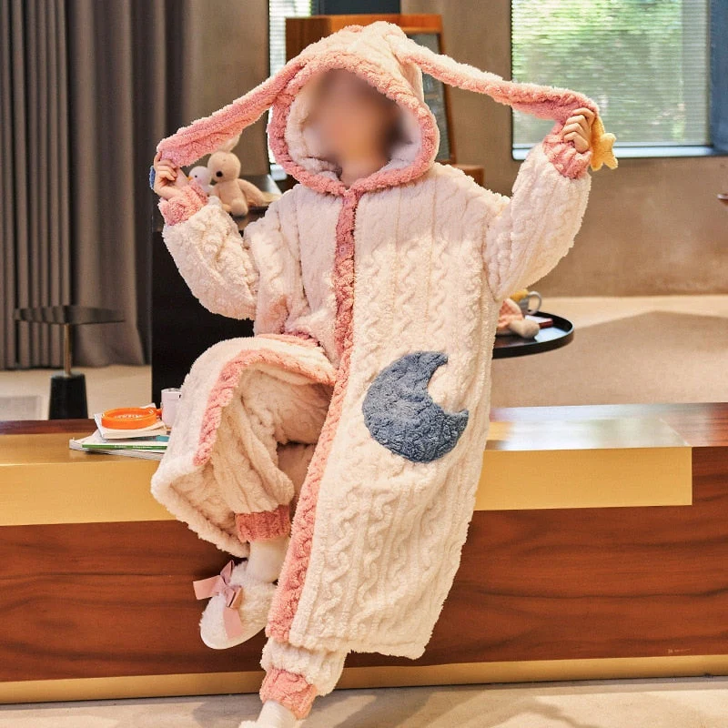 Cozy Thick Winter Blanket Pajamas - Image 19