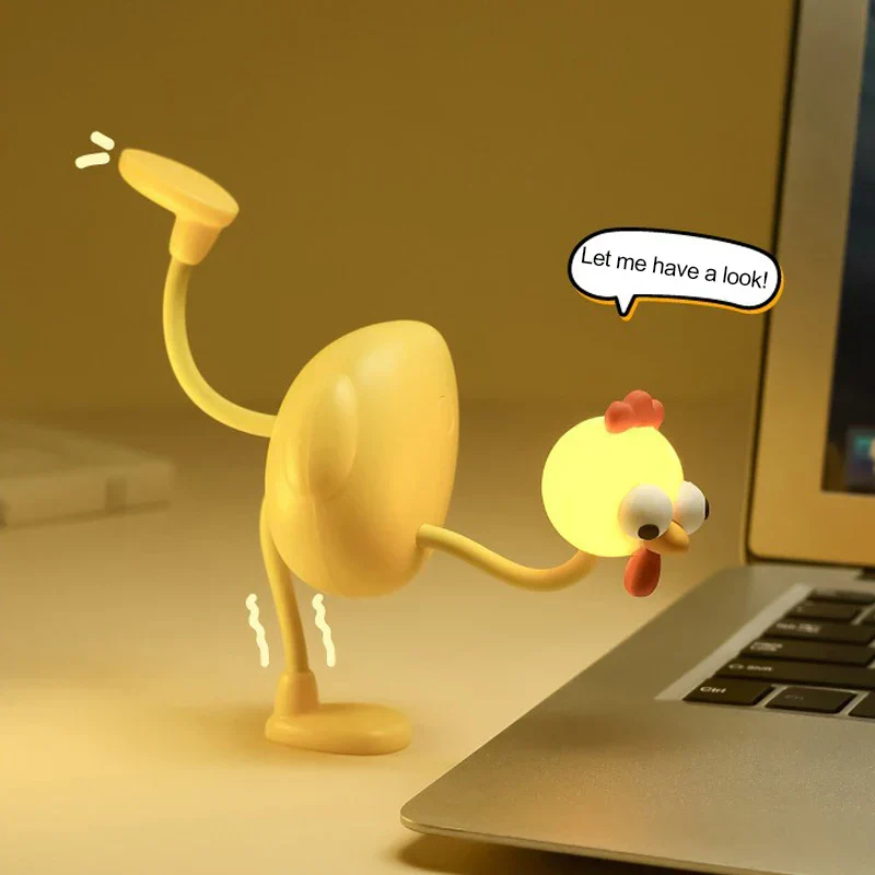 Crazy Chicken Character Night Lamp - Image 4