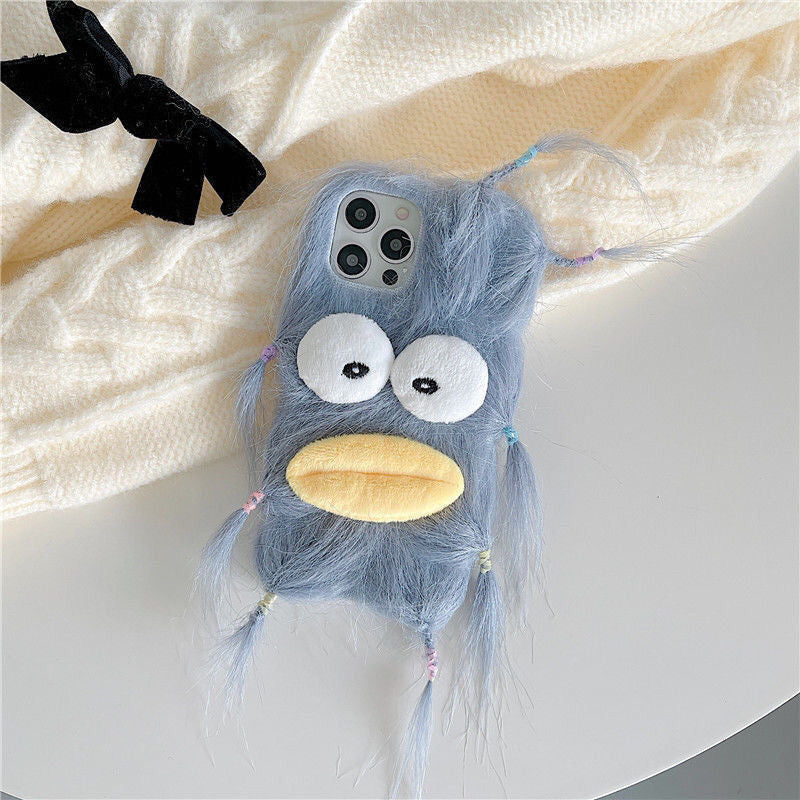 Crazy Eyes Funny Doll iPhone Case - Image 3