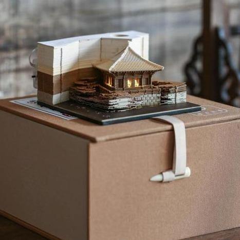 Creative 3D Ancient Architectural Creative Paper - Image 19