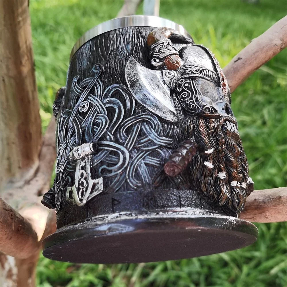 Creative Ancient Viking Style Mug - Image 8