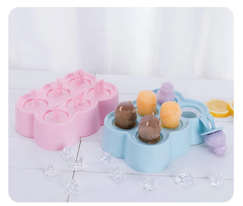Creative Animal Silicone Homemade Popsicle Mold - Image 15