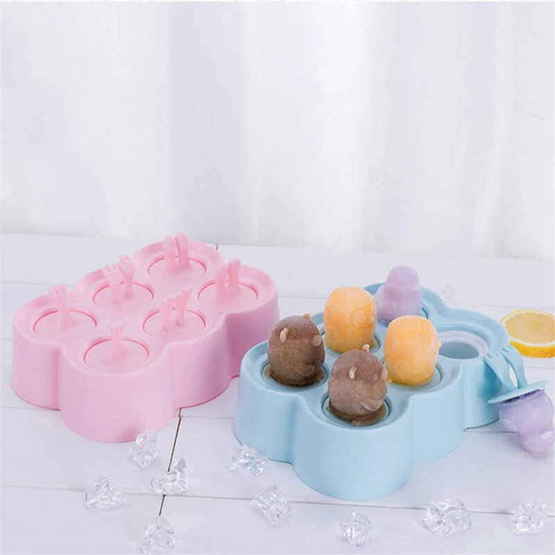 Creative Animal Silicone Homemade Popsicle Mold - Image 17