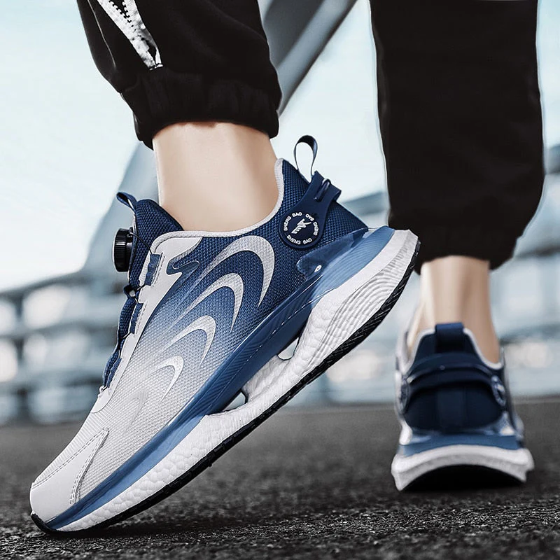 Creative Automatic Lace Up Breathable Shoes - Image 7