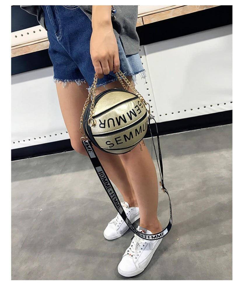 Creative Basketball Shoulder Woman Handbag - Image 4