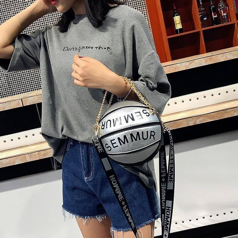Creative Basketball Shoulder Woman Handbag - Image 7