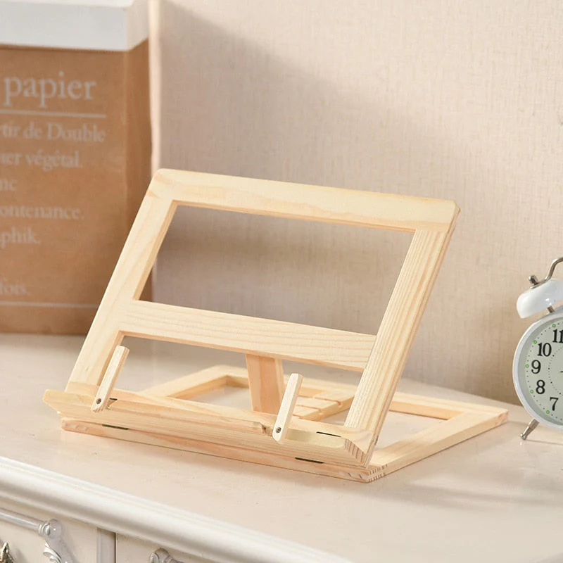 Creative Bookworm Wooden Tablet Stand - Image 4