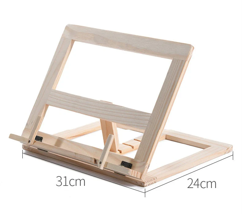 Creative Bookworm Wooden Tablet Stand - Image 8