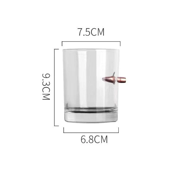 Creative Bullet Whisky Glass - Image 10