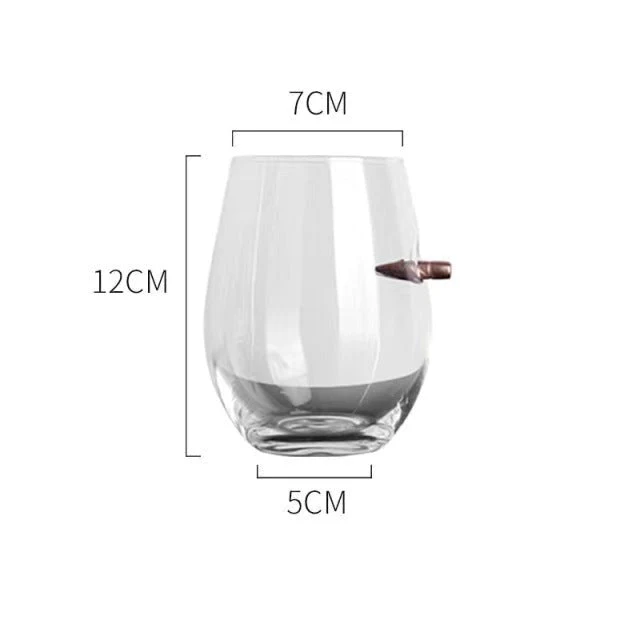 Creative Bullet Whisky Glass - Image 8