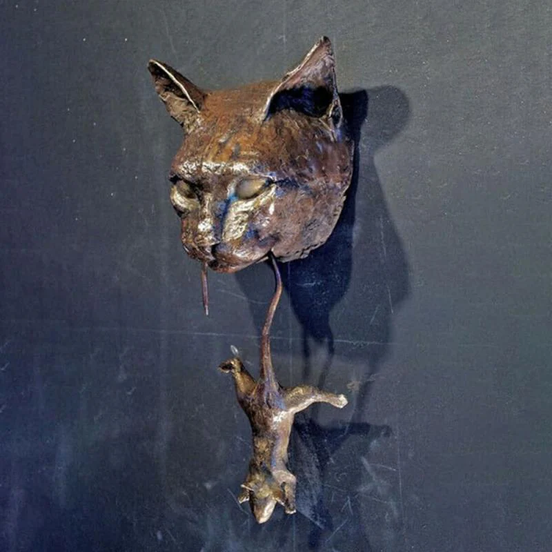 Creative Cat And Mouse Metal Door Knocker - Image 11