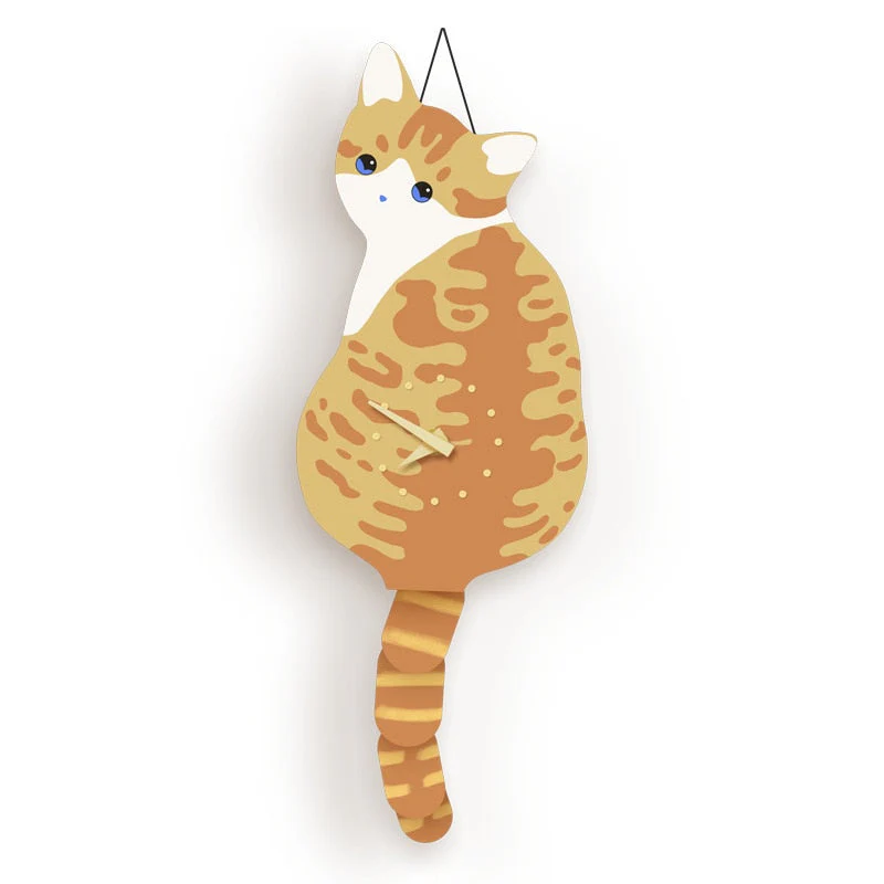 Creative Cat Wall Clock - Image 6