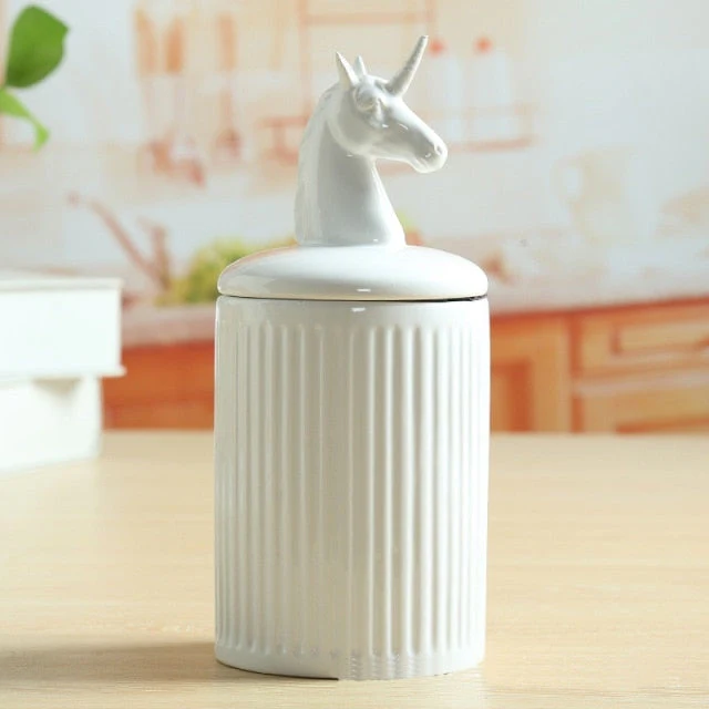 Creative Ceramic Animal Kitchen Storage Container - Image 3