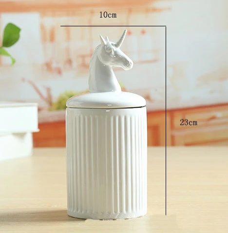 Creative Ceramic Animal Kitchen Storage Container - Image 4