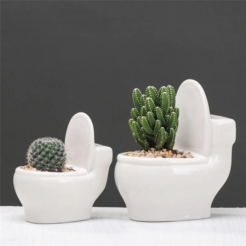 Creative Ceramic Flower Pot - Image 2