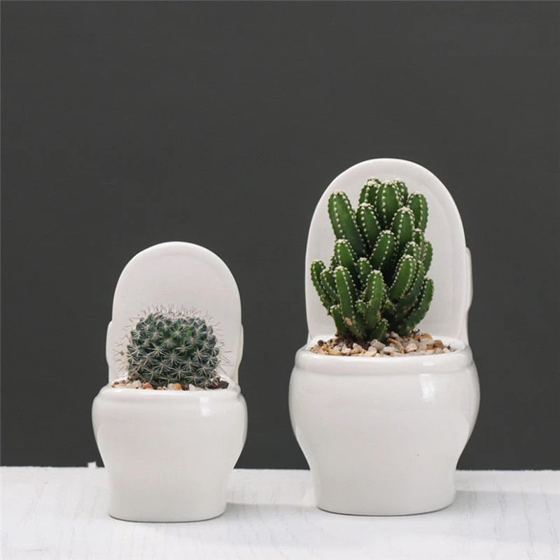 Creative Ceramic Flower Pot - Image 3