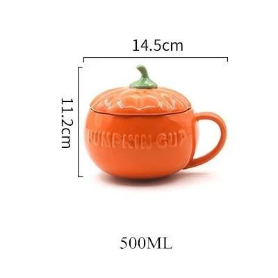 Creative Ceramic Pumpkin Mug Cup - Image 15