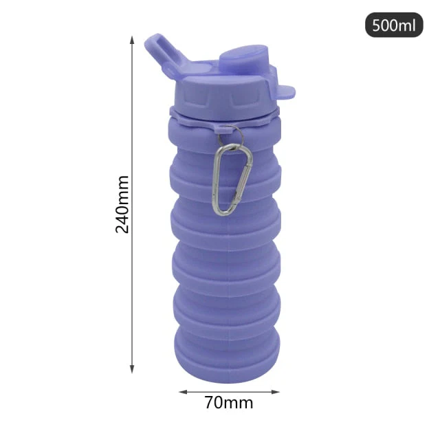 Creative Collapsible Travel Water Bottle - Image 8
