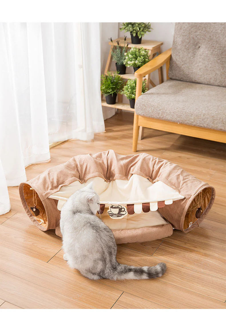 Creative Comfy Cat Sleeping Tunnel Bed - Image 5