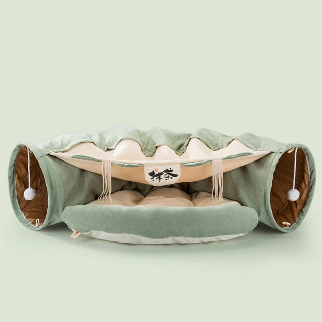 Creative Comfy Cat Sleeping Tunnel Bed - Image 8