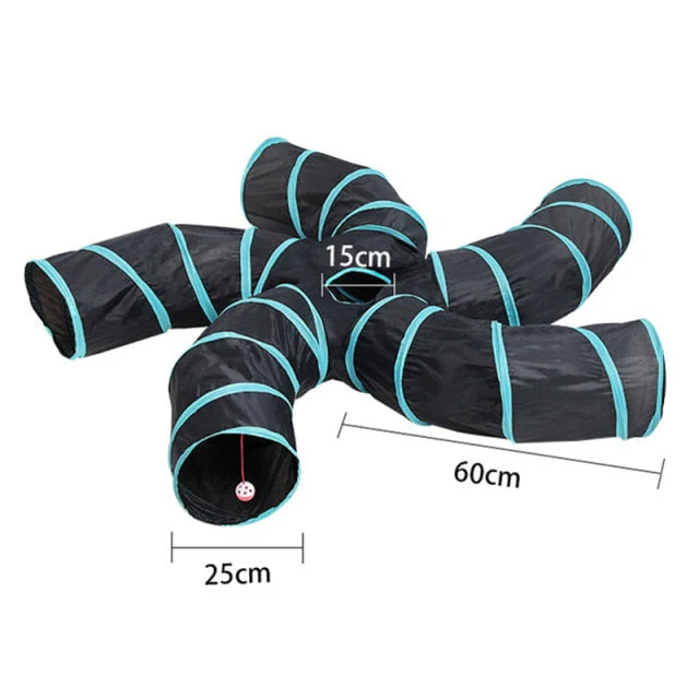 Creative Comfy Cat Sleeping Tunnel Bed - Image 9