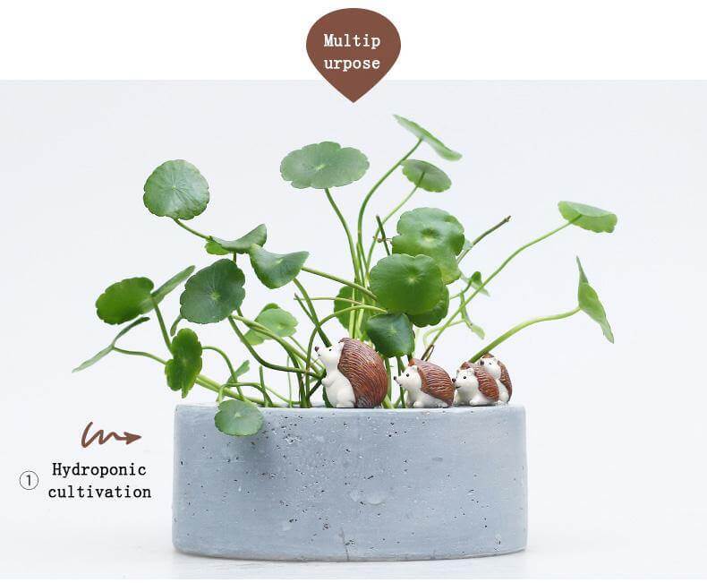 Creative Cozy Minimal Animal Life Flower Pot - Image 2