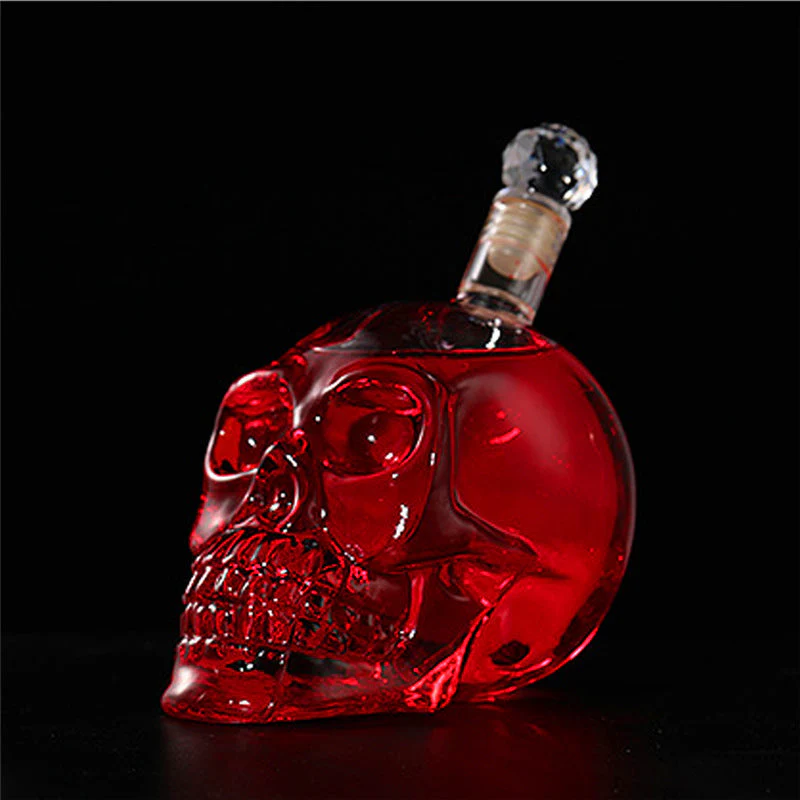 Creative Crystal Skull Bottle Decanter - Image 3