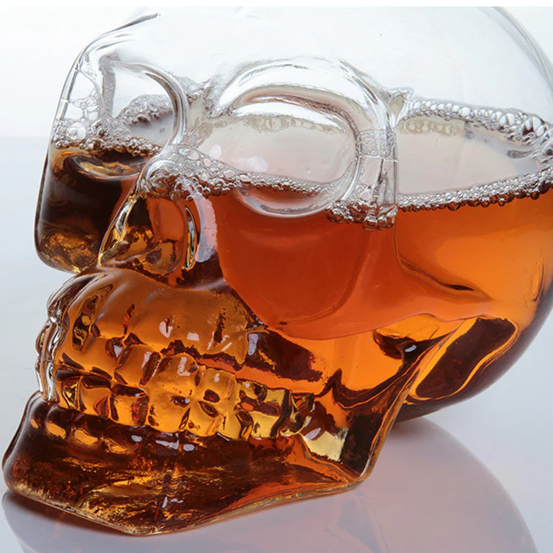 Creative Crystal Skull Bottle Decanter - Image 5