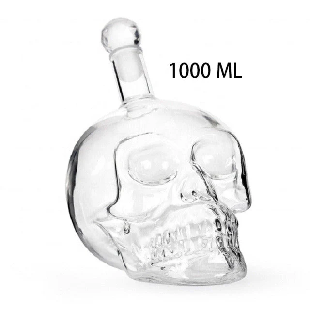 Creative Crystal Skull Bottle Decanter - Image 9