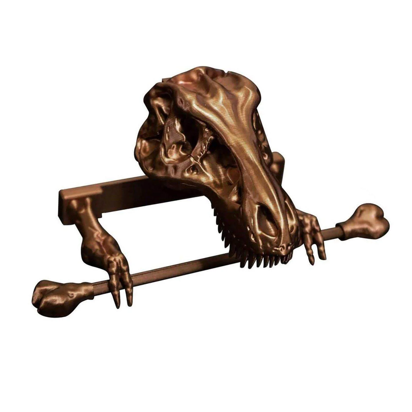 Creative Dinosaur Skeleton Toilet Paper Holder - Image 2