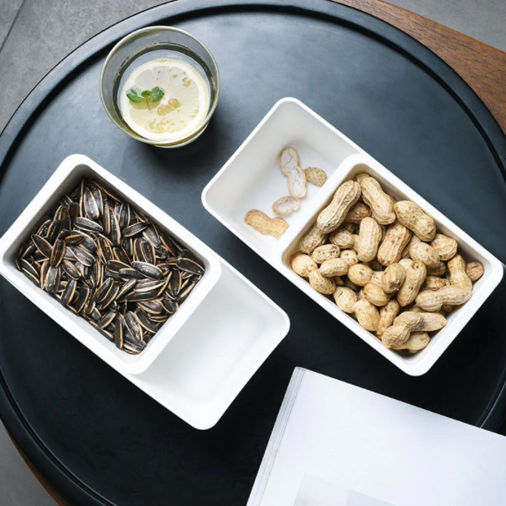Creative Double Lazy Snack Plates - Image 4