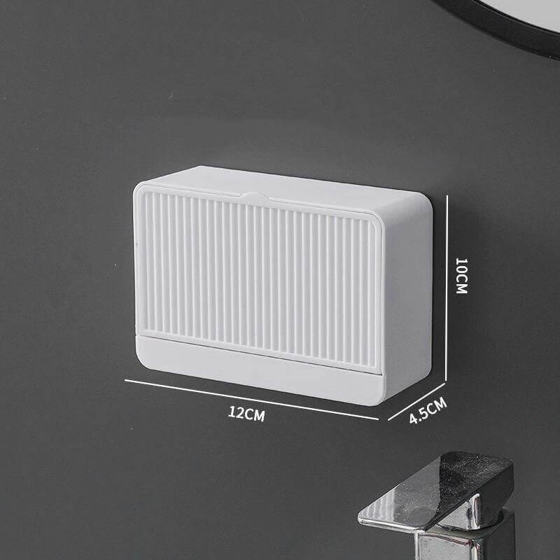 Creative Double Storage Wall Mounted Soap Box - Image 12