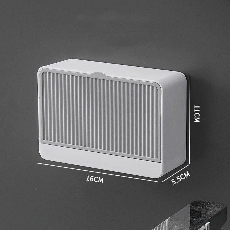 Creative Double Storage Wall Mounted Soap Box - Image 14