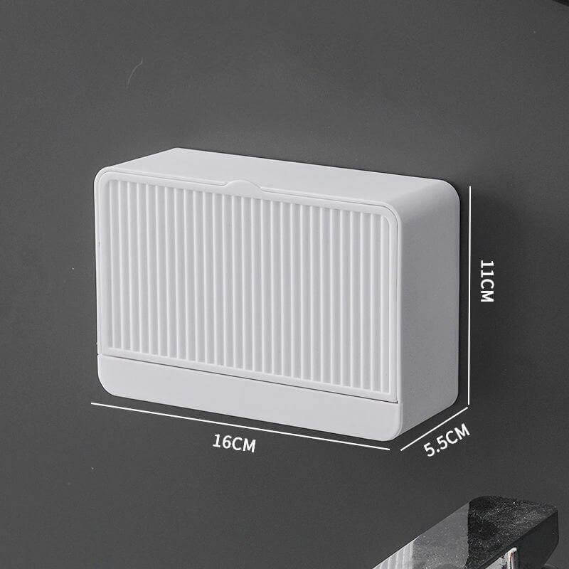 Creative Double Storage Wall Mounted Soap Box - Image 16
