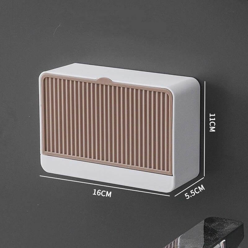 Creative Double Storage Wall Mounted Soap Box - Image 18