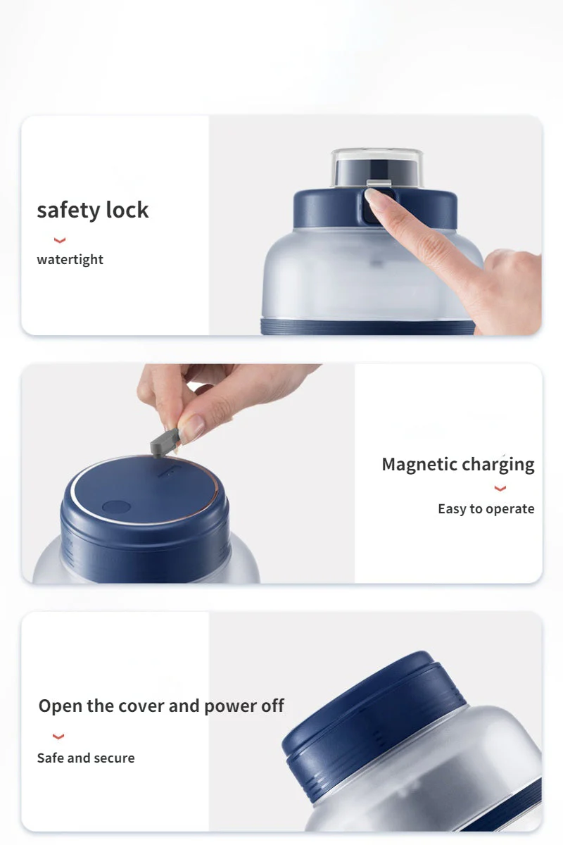 Creative Elegant Rechargeable Juicer - Image 5