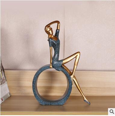 Creative European Miniature Modern Girl Figurines - Image 7