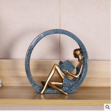 Creative European Miniature Modern Girl Figurines - Image 9