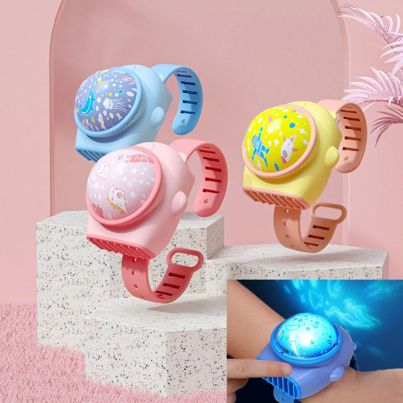 Creative Fan Projector Bracelet - Image 4