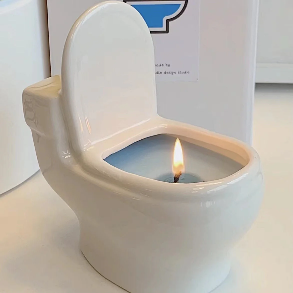 Creative Funny Toilet Aromatherapy Candle - Image 3